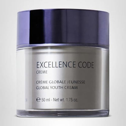 Yonka Age Exception Excellence Code Creme | Unique and Specialized Anti-Aging Cream | Designed for Mature and Hormonally Imbalanced Skin Types | 1.75 oz