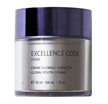 Yonka Age Exception Excellence Code Creme | Unique and Specialized Anti-Aging Cream | Designed for Mature and Hormonally Imbalanced Skin Types | 1.75 oz